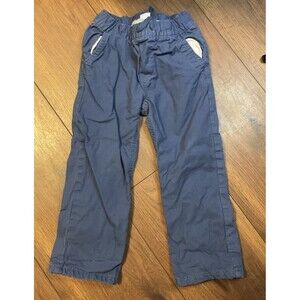 Baby Gap 4t Toddler Windpants  Blue Pockets  Drawstring